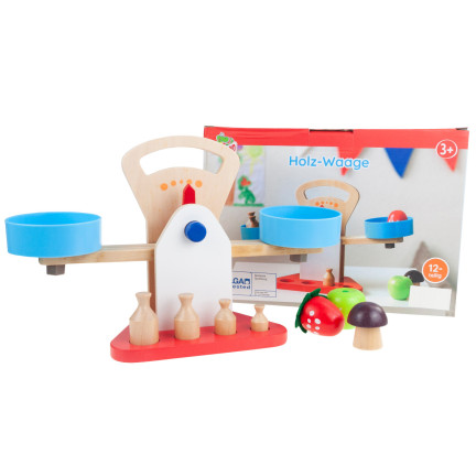 TG50060 Spielzeug-Holzwaage für Kinderspielzeugstände