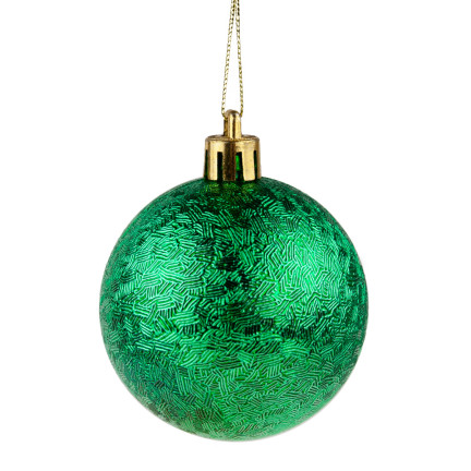 TG50995 BUNTE WEIHNACHTSBAUMKUGELN 12ER SET 6CM WEIHNACHTSDEKORATION