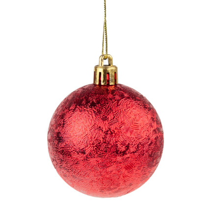 TG50994 BUNTE WEIHNACHTSBAUMKUGELN 12ER SET 4CM WEIHNACHTSDEKORATION