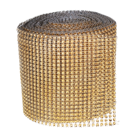 TG51185 DIAMANT BAND GOLD GÜRTEL ZIRKONE STRASSSTEINCHEN