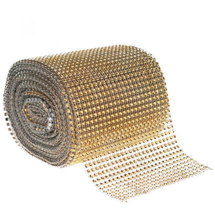 TG51185 DIAMANT BAND GOLD GÜRTEL ZIRKONE STRASSSTEINCHEN