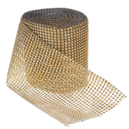 TG51185 DIAMANT BAND GOLD GÜRTEL ZIRKONE STRASSSTEINCHEN