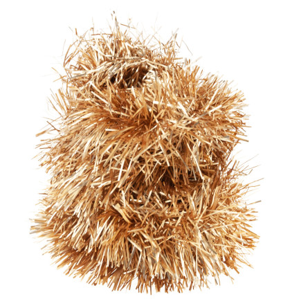 TG51877-GOLD METALLIC WEIHNACHTSBAUMKETTE DICKE GIRLANDE 2M