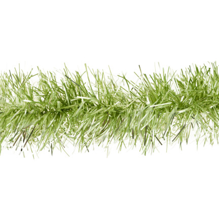 TG51877-GRÜNE WEIHNACHTSBAUMKETTE SILBER GRÜN DICHTE WEIHNACHTSBAUMGIRLANDE 2M