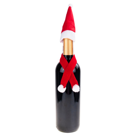 TG53028 FESTLICHE FLASCHE KLEIDUNGSKAPPE + SCHAL