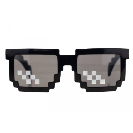 TG53186 8-bit Minecraft Pixel Sunglasses