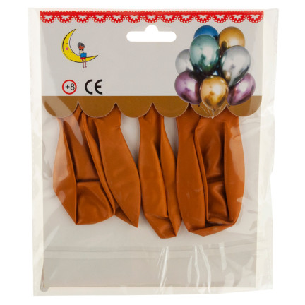 TG53244Z METALLISCHE LUFTBALLONS 5PCS GOLD CHROM METALLISCH GEBURTSTAG HOCHZEIT PARTY