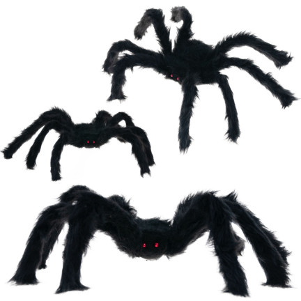 TG53254 OBŘÍ CHLUPATÝ PAVOUK STRAŠIDELNÝ HALLOWEEN VELKÝ
