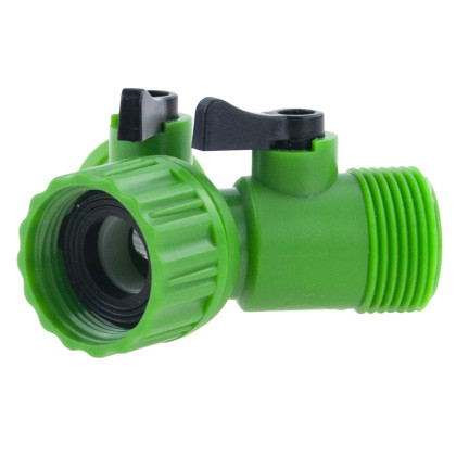 TG53510 3/4 GARTENSCHLAUCH T-STÜCK + VENTILE
