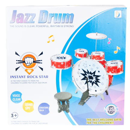 TG55493 SCHLAGZEUG SPIELZEUG FÜR KINDER INSTRUMENT