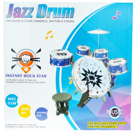 TG55493 SCHLAGZEUG SPIELZEUG FÜR KINDER INSTRUMENT