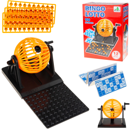 TG55506 BINGO RODINNÁ HRA LOTTO LOTERIJNÍ STROJ