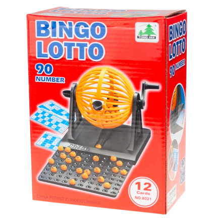TG55506 BINGO RODINNÁ HRA LOTTO LOTERIJNÍ STROJ