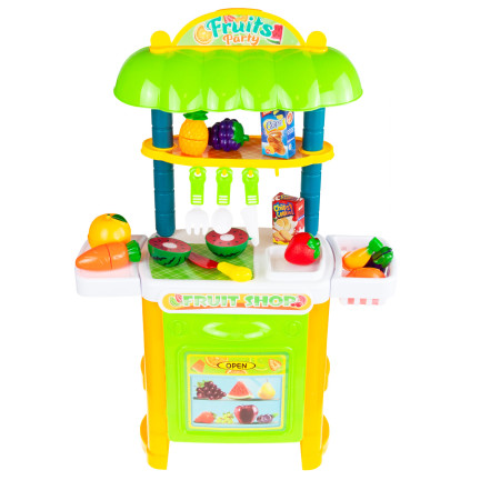 TG5512 SPIELZEUG MARKTSTAND OBST GEMÜSE SCHNEIDEN