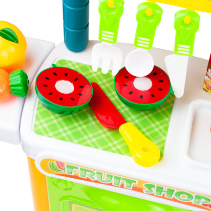 TG5512 SPIELZEUG MARKTSTAND OBST GEMÜSE SCHNEIDEN