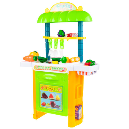 TG5512 SPIELZEUG MARKTSTAND OBST GEMÜSE SCHNEIDEN