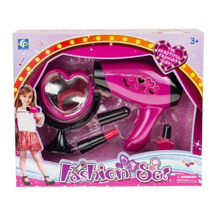 TG55516 KINDER-SCHÖNHEITSSET HAARTROCKNER