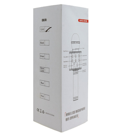 TG67276 KABELLOSES KARAOKE-MIKROFON BLUETOOTH LAUTSPRECHER