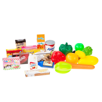 TG55682 nákupní vozík s příslušenstvím supermarketový košík
