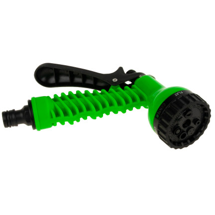 TG56038 FLEXIBLER GARTENSCHLAUCH MIT BEWÄSSERUNGSPISTOLE15M + ANSCHLÜSSE