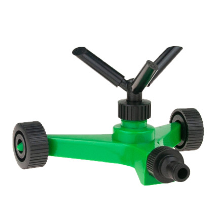 TG56046 GARDEN SPRINKLER Drehbarer Sprinkler auf Wagen mit Schnellkupplung