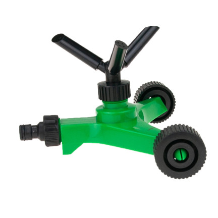 TG56046 GARDEN SPRINKLER Drehbarer Sprinkler auf Wagen mit Schnellkupplung