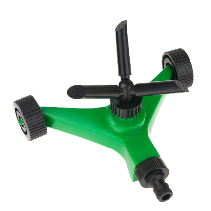 TG56046 GARDEN SPRINKLER Drehbarer Sprinkler auf Wagen mit Schnellkupplung