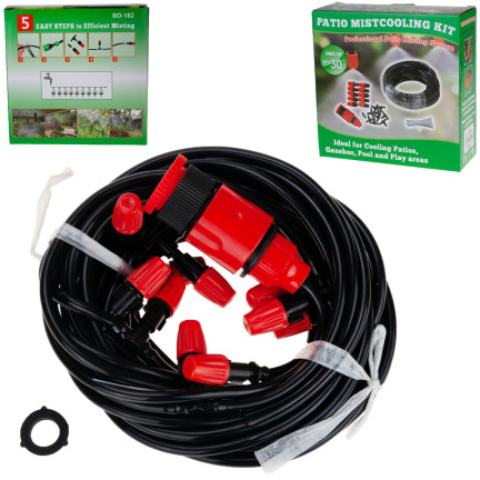 TG56052 Pflanzenbewässerungsset Gartenschlauch Bewässerungsschlauch Wasservorhang