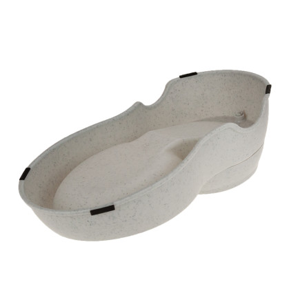 TG56074 3.8-liter dog food bowl with dispenser
