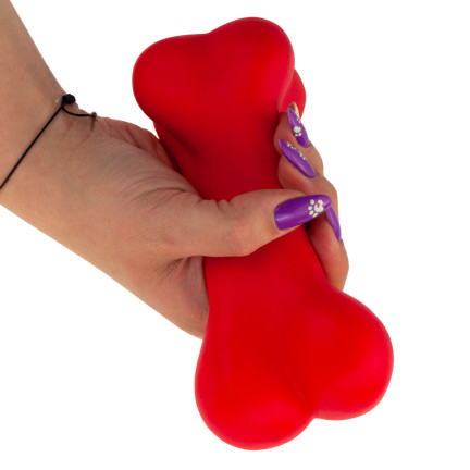 TG56080 Žvýkací kostka s pískátkem DOG TOY