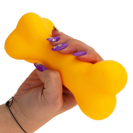 TG56080 Žvýkací kostka s pískátkem DOG TOY