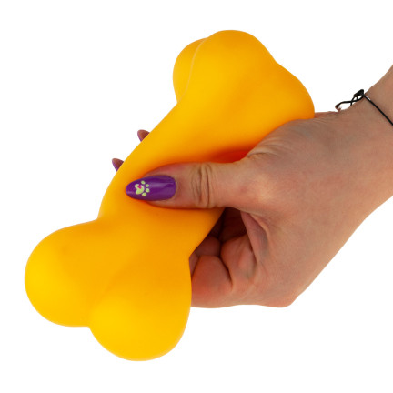 TG56080 Žvýkací kostka s pískátkem DOG TOY