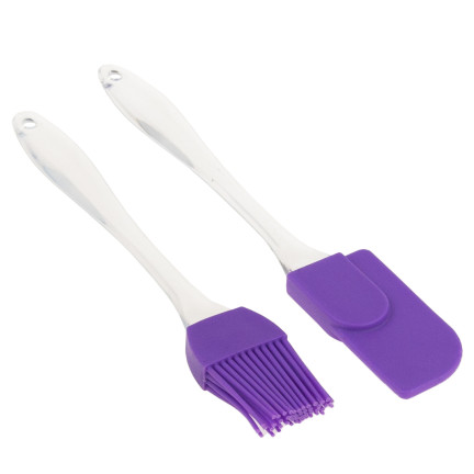 TG56161 špachtle + silikonový kartáč lopatka 2ks