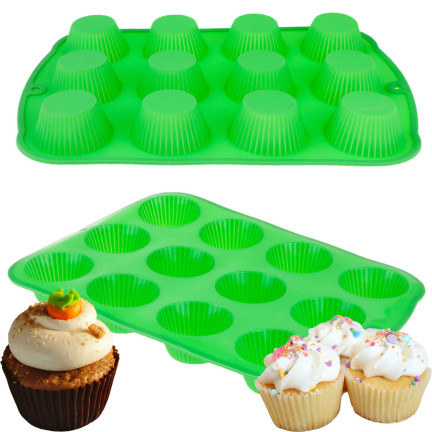 TG56209 Silikon Muffinform Backblech 12St