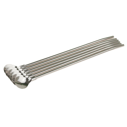TG56226 METALLLÖFFEL LANGE SCHLUCKER FÜR KAFFEE UND GETRÄNKE LATTE VERDIENT