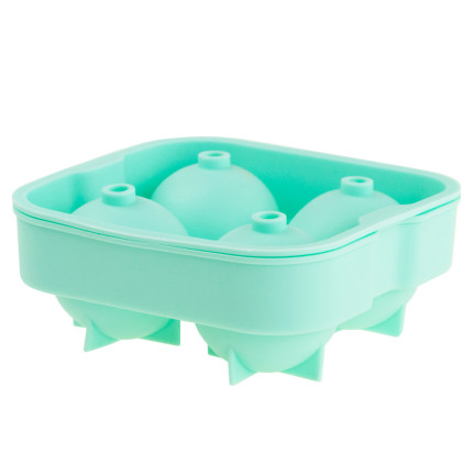 TG56244 FORMY NA VELKÉ LEDOVÉ DORTY SILIKONOVÉ KULIČKY 5CM x4 pro Whisky