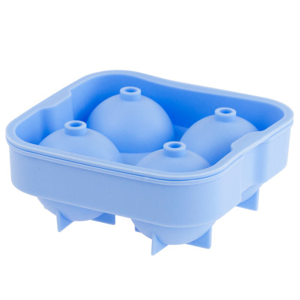 TG56244 FORMY NA VELKÉ LEDOVÉ DORTY SILIKONOVÉ KULIČKY 5CM x4 pro Whisky