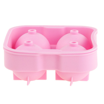 TG56244 FORMY NA VELKÉ LEDOVÉ DORTY SILIKONOVÉ KULIČKY 5CM x4 pro Whisky