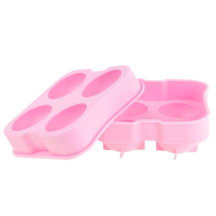TG56244 FORMY NA VELKÉ LEDOVÉ DORTY SILIKONOVÉ KULIČKY 5CM x4 pro Whisky