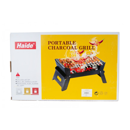 TG56279 GRILL Faltbarer tragbarer Holzkohlegrill für Touristen