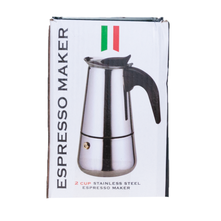 TG56285 Ocelový kávovar na 2 šálky MAKINETKA spařovač čaje 100ml