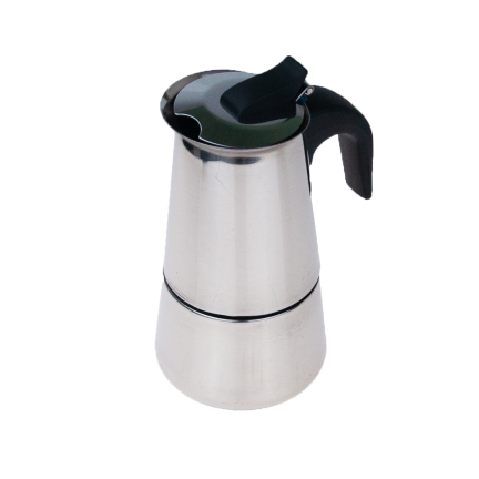 TG56285 Ocelový kávovar na 2 šálky MAKINETKA spařovač čaje 100ml