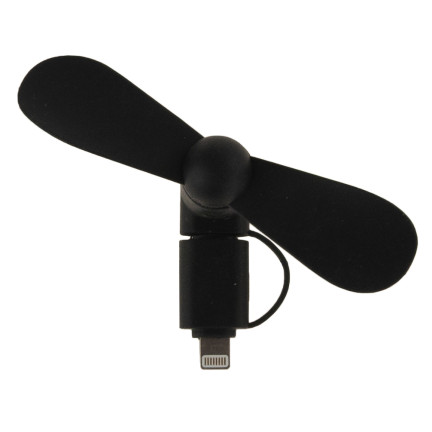 TG56377 MIKRO USB BLITZ TELEFON LÜFTER 3IN1