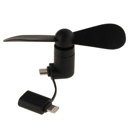TG56377 MIKRO USB BLITZ TELEFON LÜFTER 3IN1