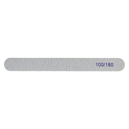 TG56421 Nagelfeile gerade 100/180 weiß