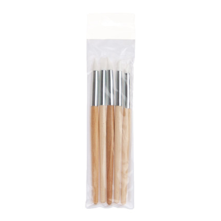 TG56428 Silicone Decorating Brushes, Set of 5
