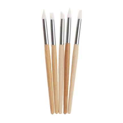 TG56428 Silicone Decorating Brushes, Set of 5