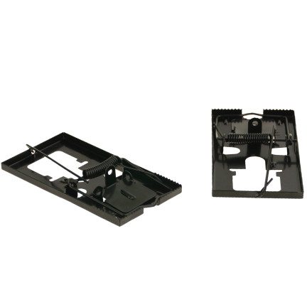 TG56441 STARKE METALL RATTENFALLE MAUS NAGERFALLE SET VON 2PCS. FÄNGE