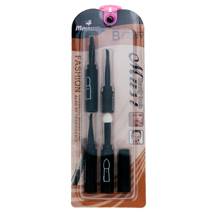 TG56452 Skládací štětce na make-up 4 v 1 ŠTĚTEC NA LÍČENÍ