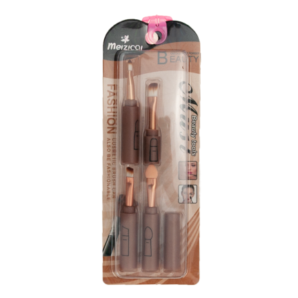 TG56452 Skládací štětce na make-up 4 v 1 ŠTĚTEC NA LÍČENÍ